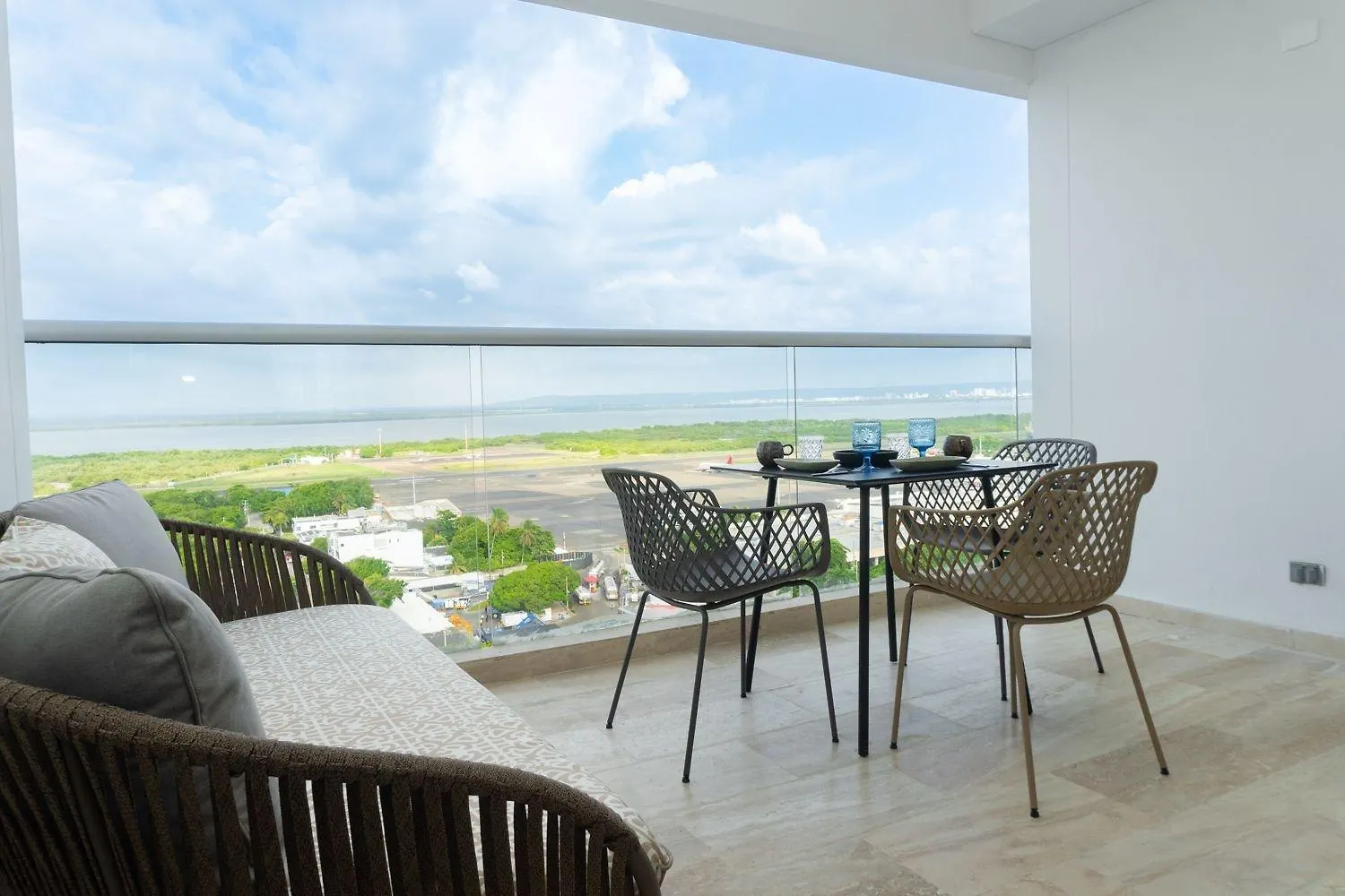 Lägenhet Cb1531 Boho Suite Hermosa Vista 2Min-Aeropuerto Cartagena